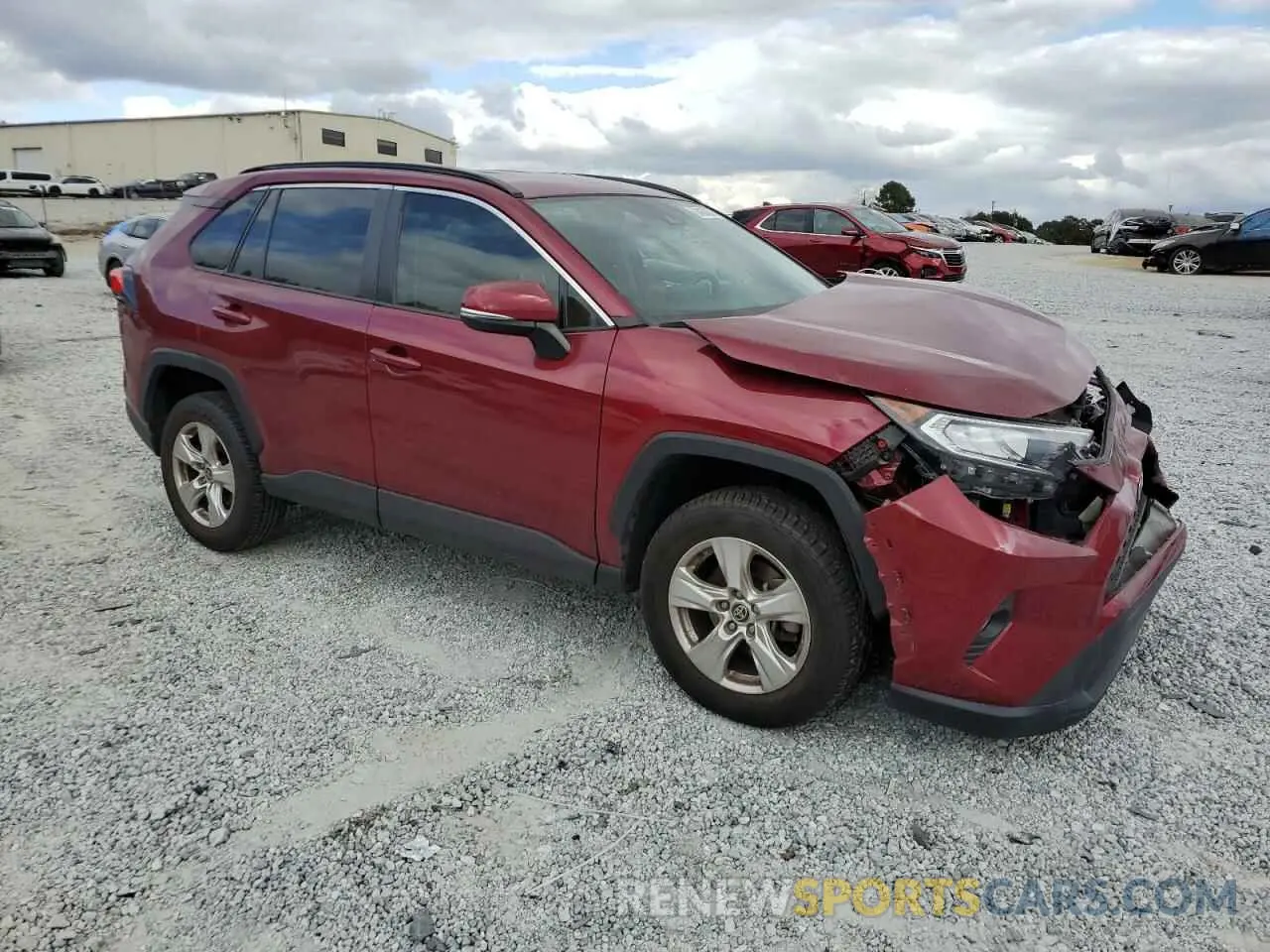 4 Фотография поврежденного автомобиля 2T3W1RFVXMW180488 TOYOTA RAV4 2021