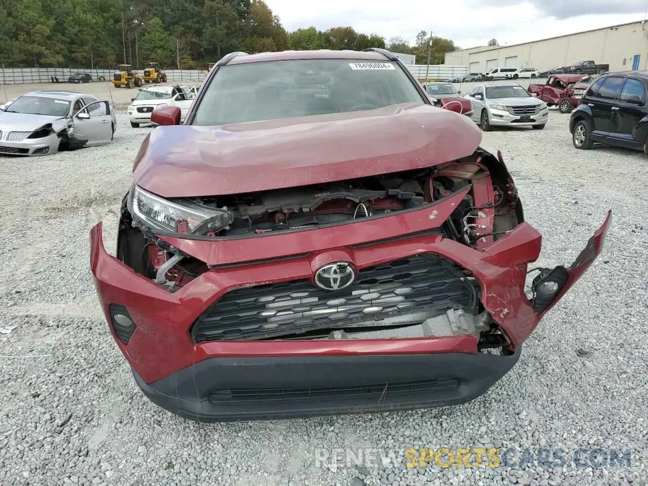 5 Фотография поврежденного автомобиля 2T3W1RFVXMW180488 TOYOTA RAV4 2021