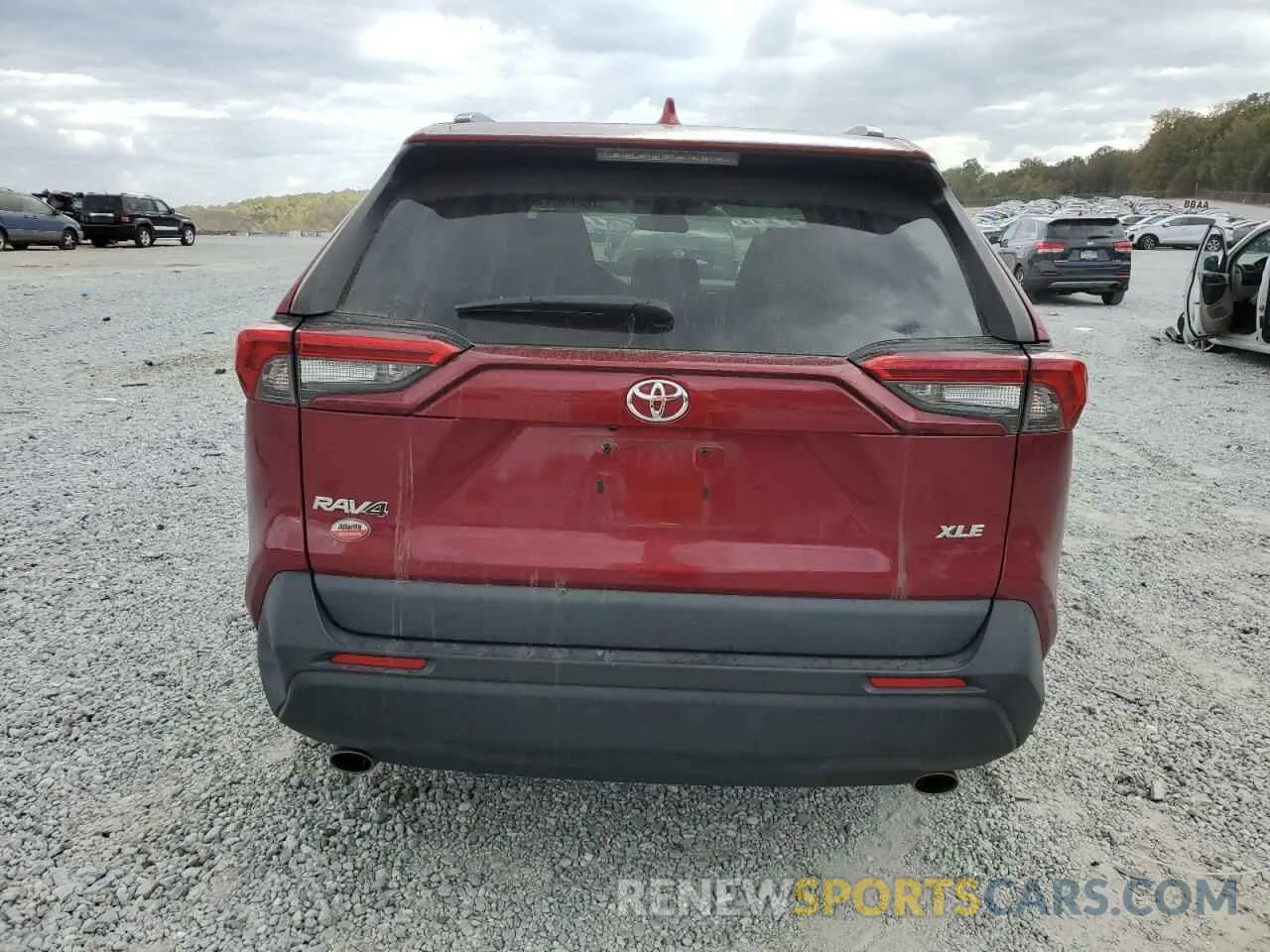 6 Фотография поврежденного автомобиля 2T3W1RFVXMW180488 TOYOTA RAV4 2021