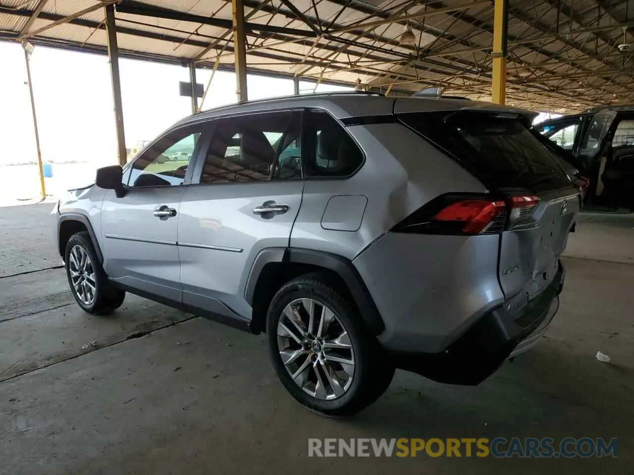 2 Photograph of a damaged car 2T3Y1RFV1MC133408 TOYOTA RAV4 2021