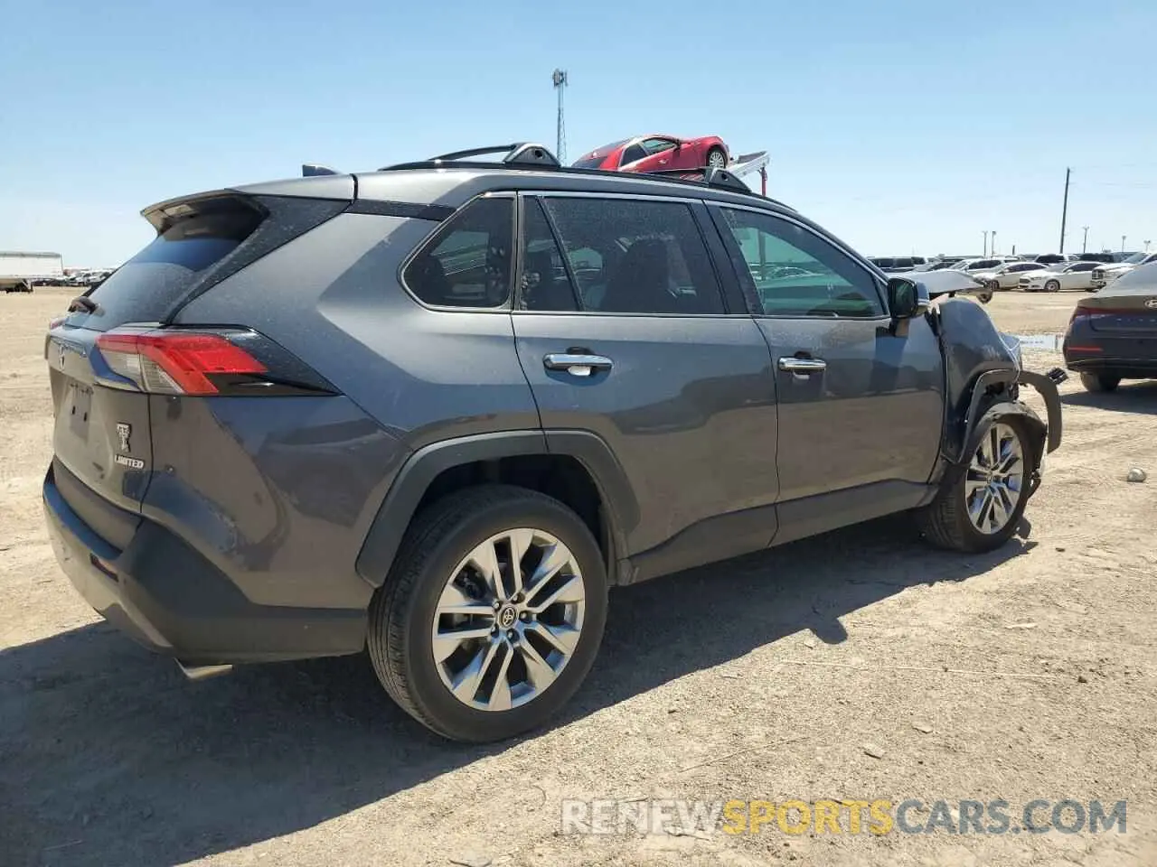 3 Photograph of a damaged car 2T3Y1RFV1MW173714 TOYOTA RAV4 2021
