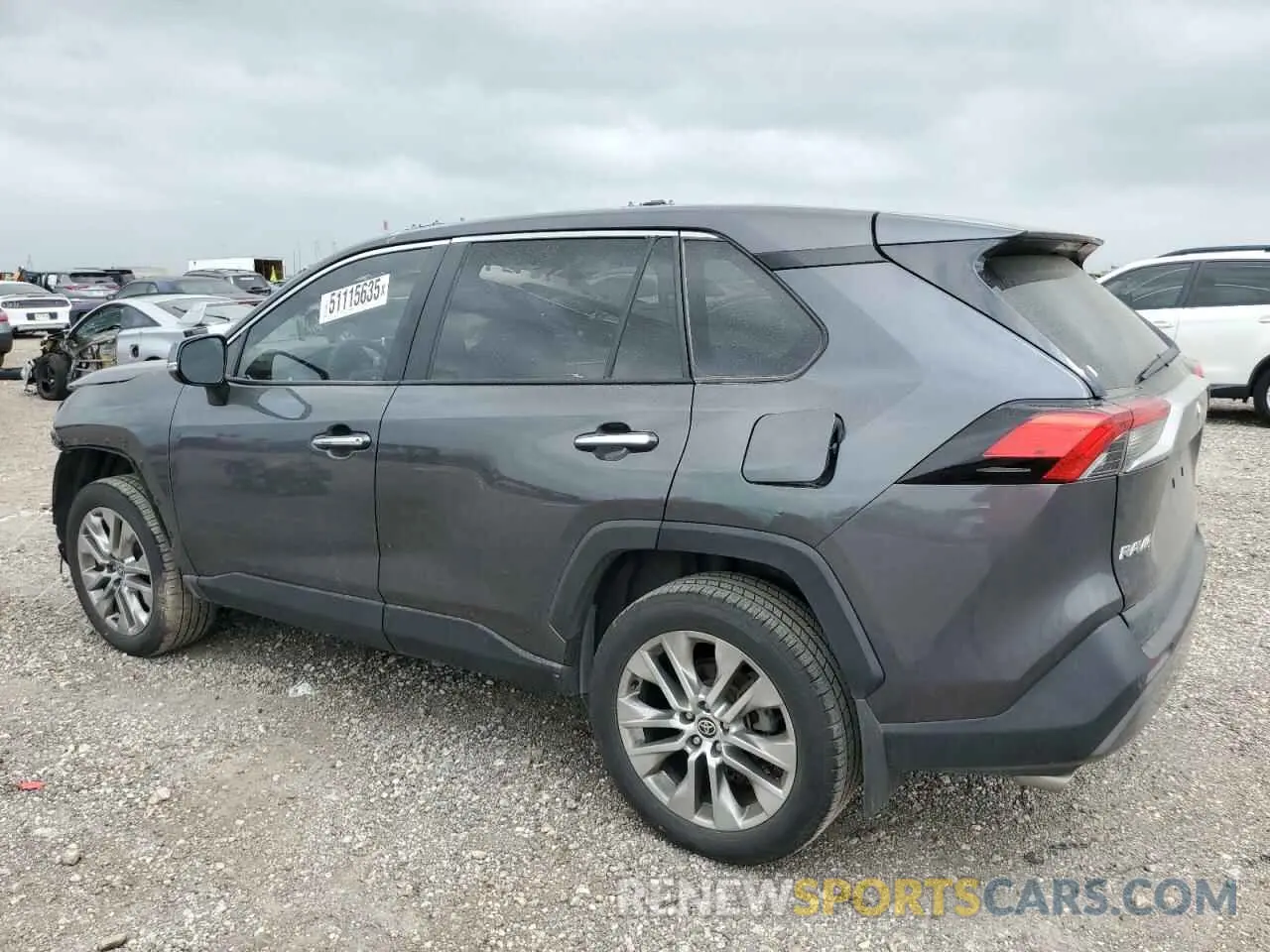 2 Фотография поврежденного автомобиля 2T3Y1RFV2MW173124 TOYOTA RAV4 2021
