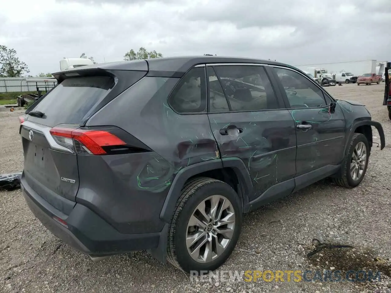 3 Фотография поврежденного автомобиля 2T3Y1RFV2MW173124 TOYOTA RAV4 2021