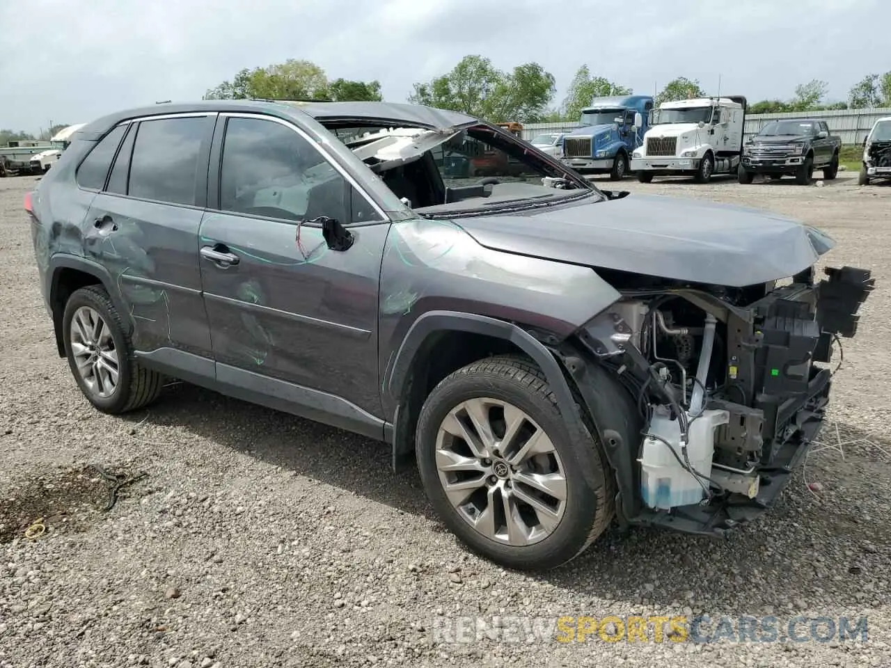 4 Фотография поврежденного автомобиля 2T3Y1RFV2MW173124 TOYOTA RAV4 2021
