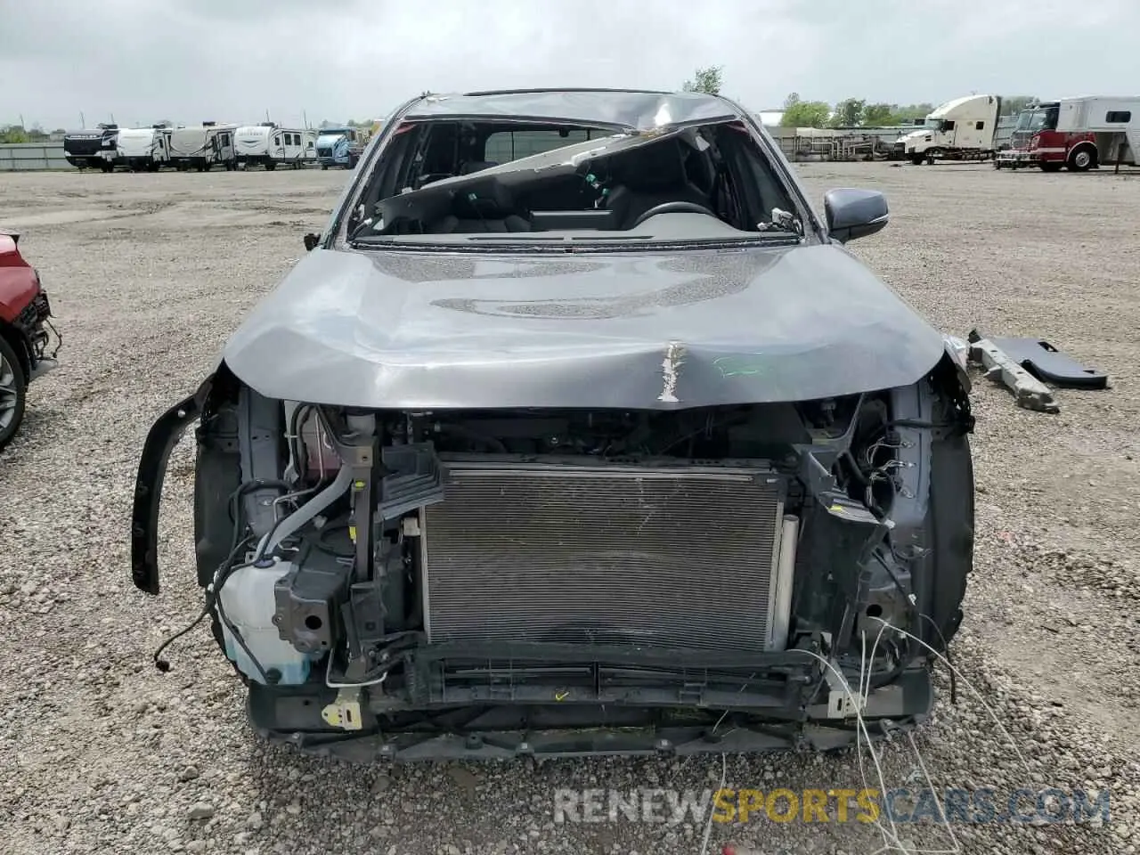 5 Фотография поврежденного автомобиля 2T3Y1RFV2MW173124 TOYOTA RAV4 2021
