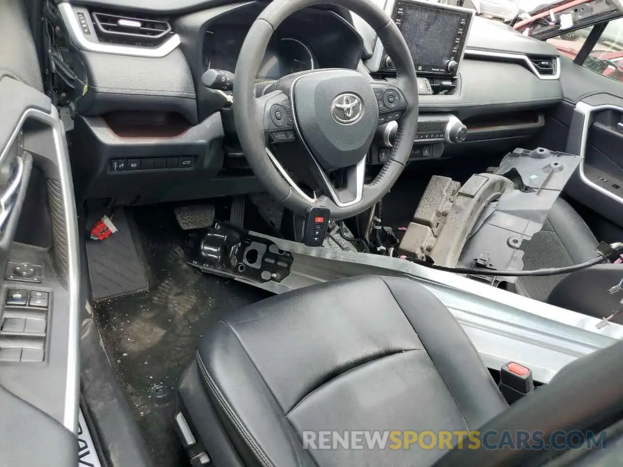 8 Фотография поврежденного автомобиля 2T3Y1RFV2MW173124 TOYOTA RAV4 2021