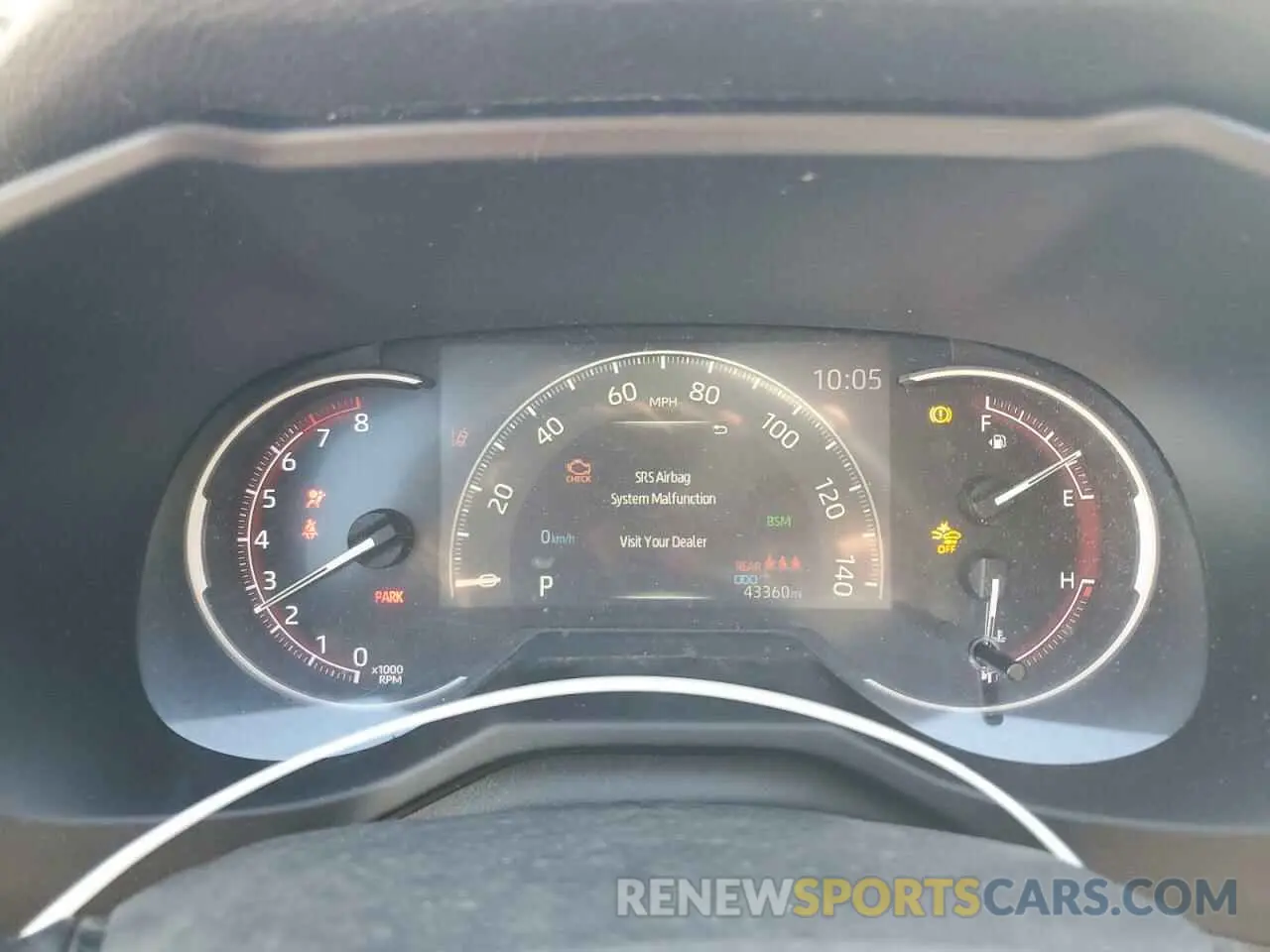 9 Фотография поврежденного автомобиля 2T3Y1RFV2MW173124 TOYOTA RAV4 2021