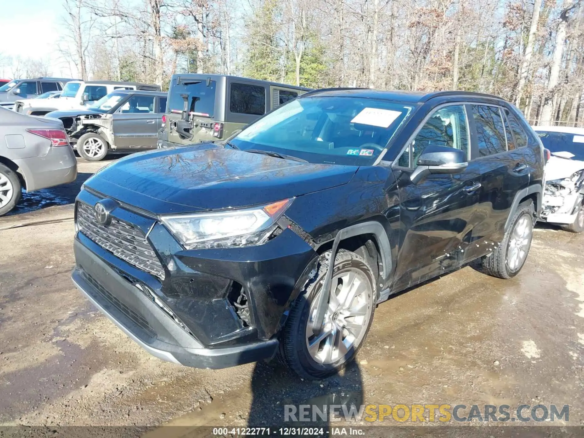 2 Фотография поврежденного автомобиля 2T3Y1RFV7MC150410 TOYOTA RAV4 2021