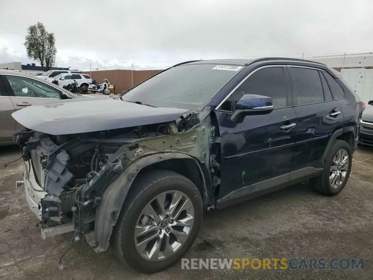 1 Фотография поврежденного автомобиля 2T3Y1RFV8MW170261 TOYOTA RAV4 2021