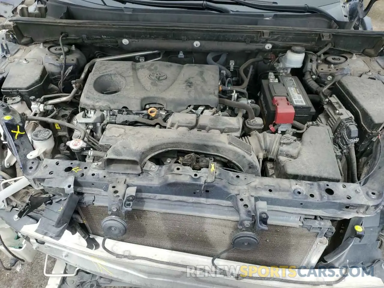 12 Фотография поврежденного автомобиля 2T3Y1RFV8MW170261 TOYOTA RAV4 2021