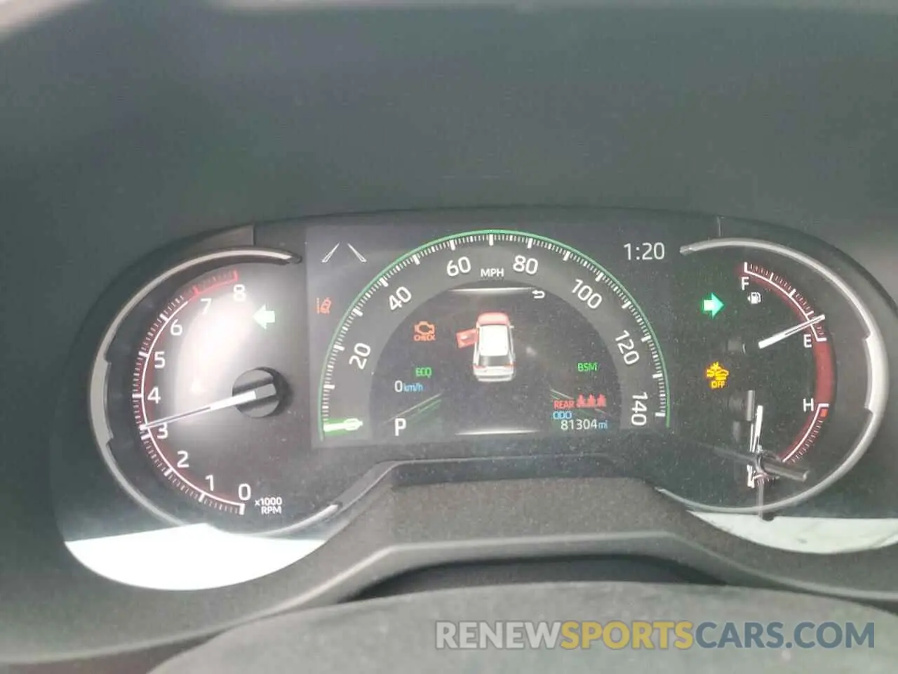 9 Фотография поврежденного автомобиля 2T3Y1RFV8MW170261 TOYOTA RAV4 2021