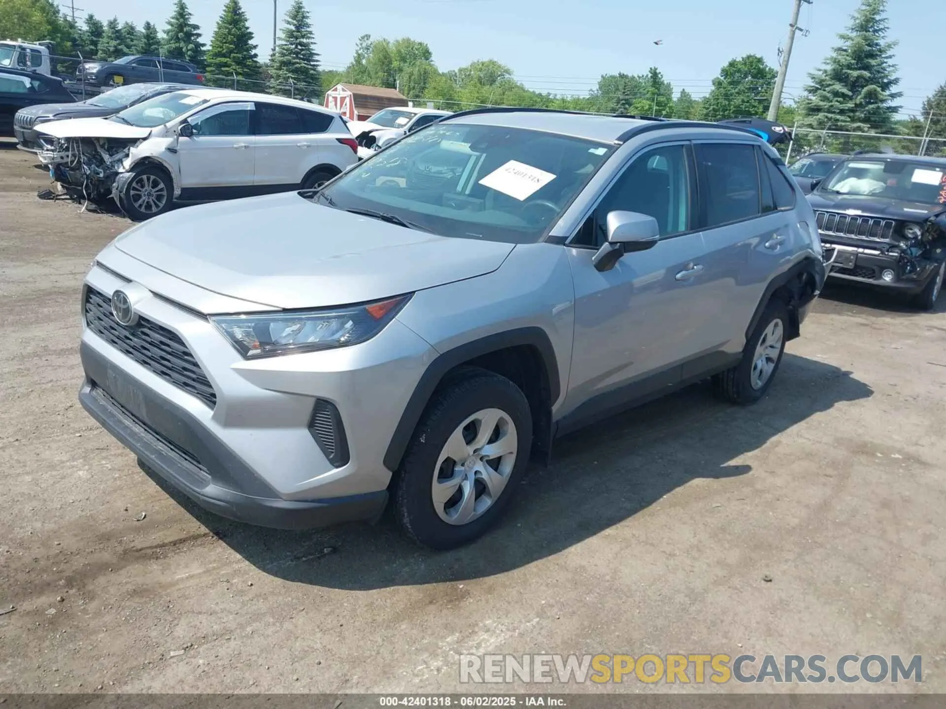2 Photograph of a damaged car 2T3Z1RFV0MW108518 TOYOTA RAV4 2021