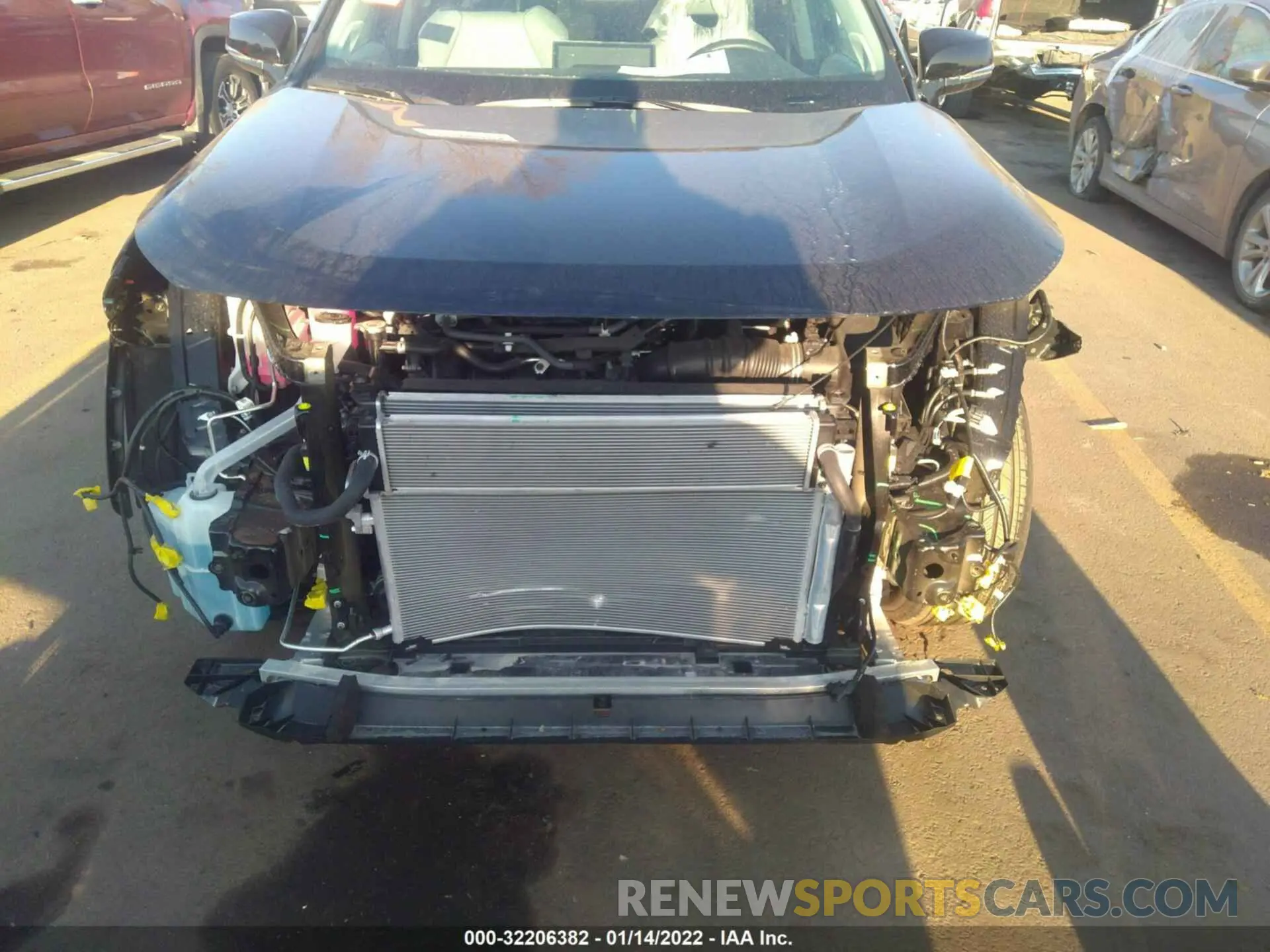 6 Photograph of a damaged car 4T3B6RFV2MU047353 TOYOTA RAV4 2021
