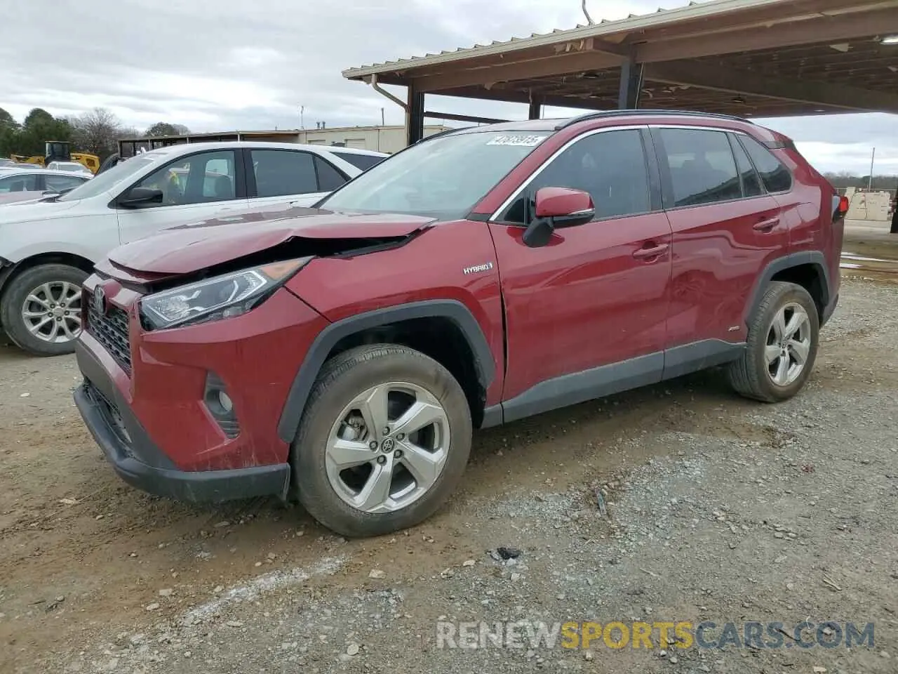 1 Фотография поврежденного автомобиля 4T3B6RFV6MU040003 TOYOTA RAV4 2021
