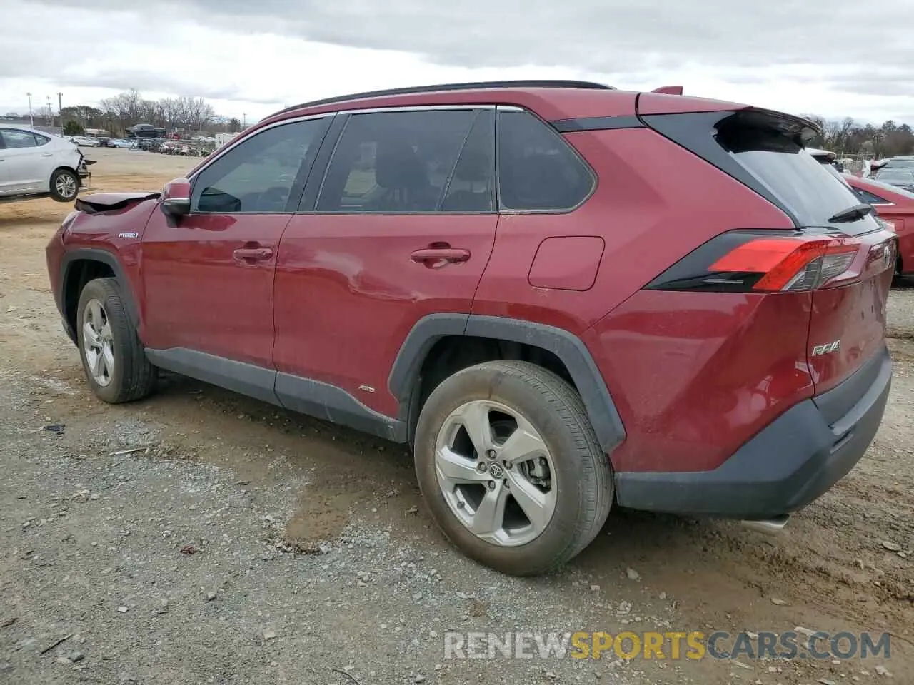 2 Фотография поврежденного автомобиля 4T3B6RFV6MU040003 TOYOTA RAV4 2021
