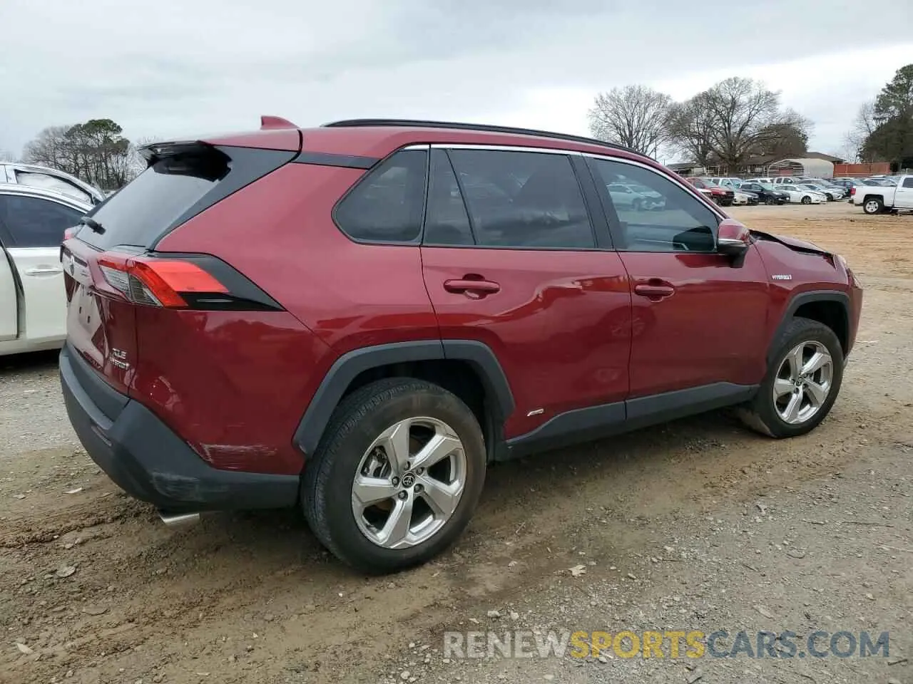 3 Фотография поврежденного автомобиля 4T3B6RFV6MU040003 TOYOTA RAV4 2021
