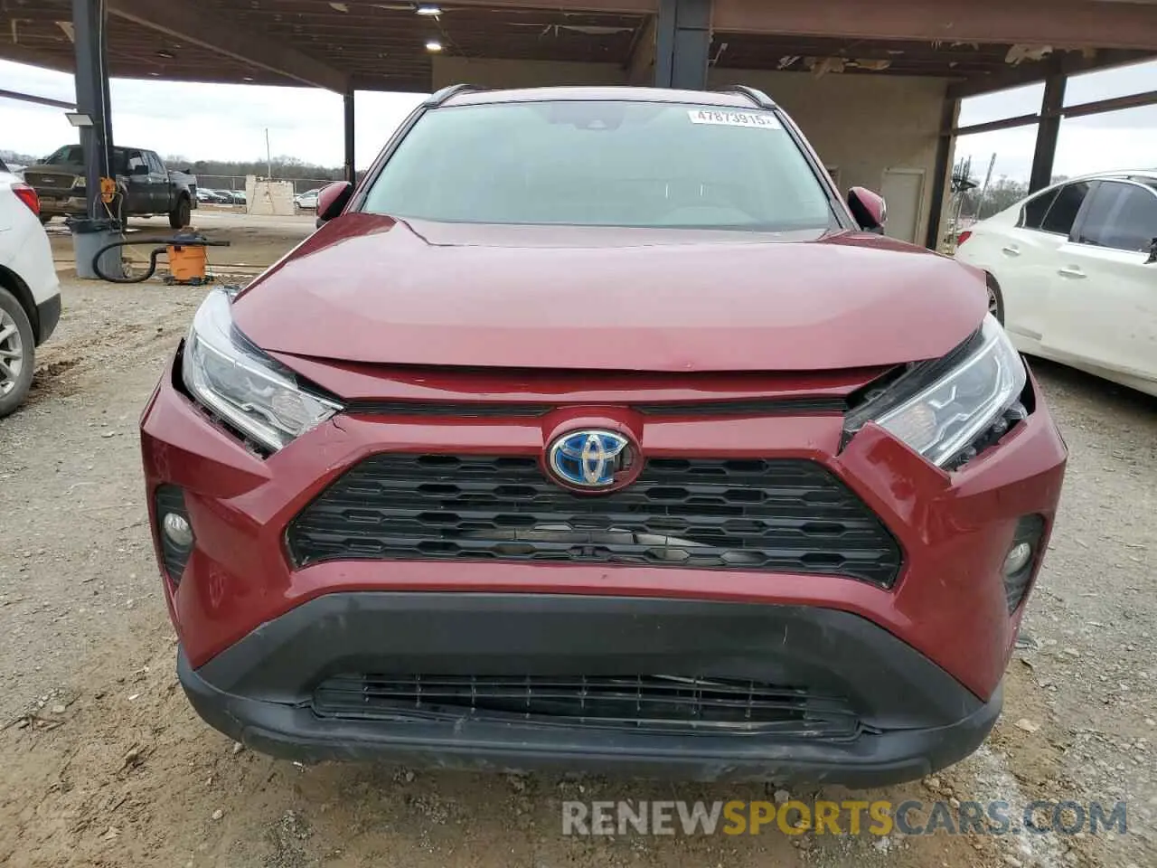 5 Фотография поврежденного автомобиля 4T3B6RFV6MU040003 TOYOTA RAV4 2021