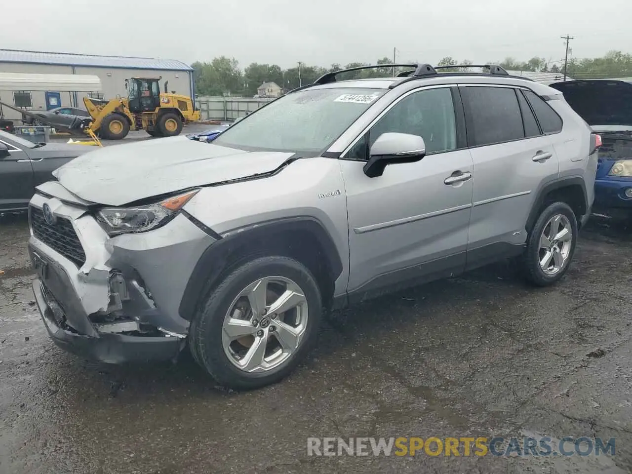 1 Photograph of a damaged car 4T3B6RFV6MU050207 TOYOTA RAV4 2021