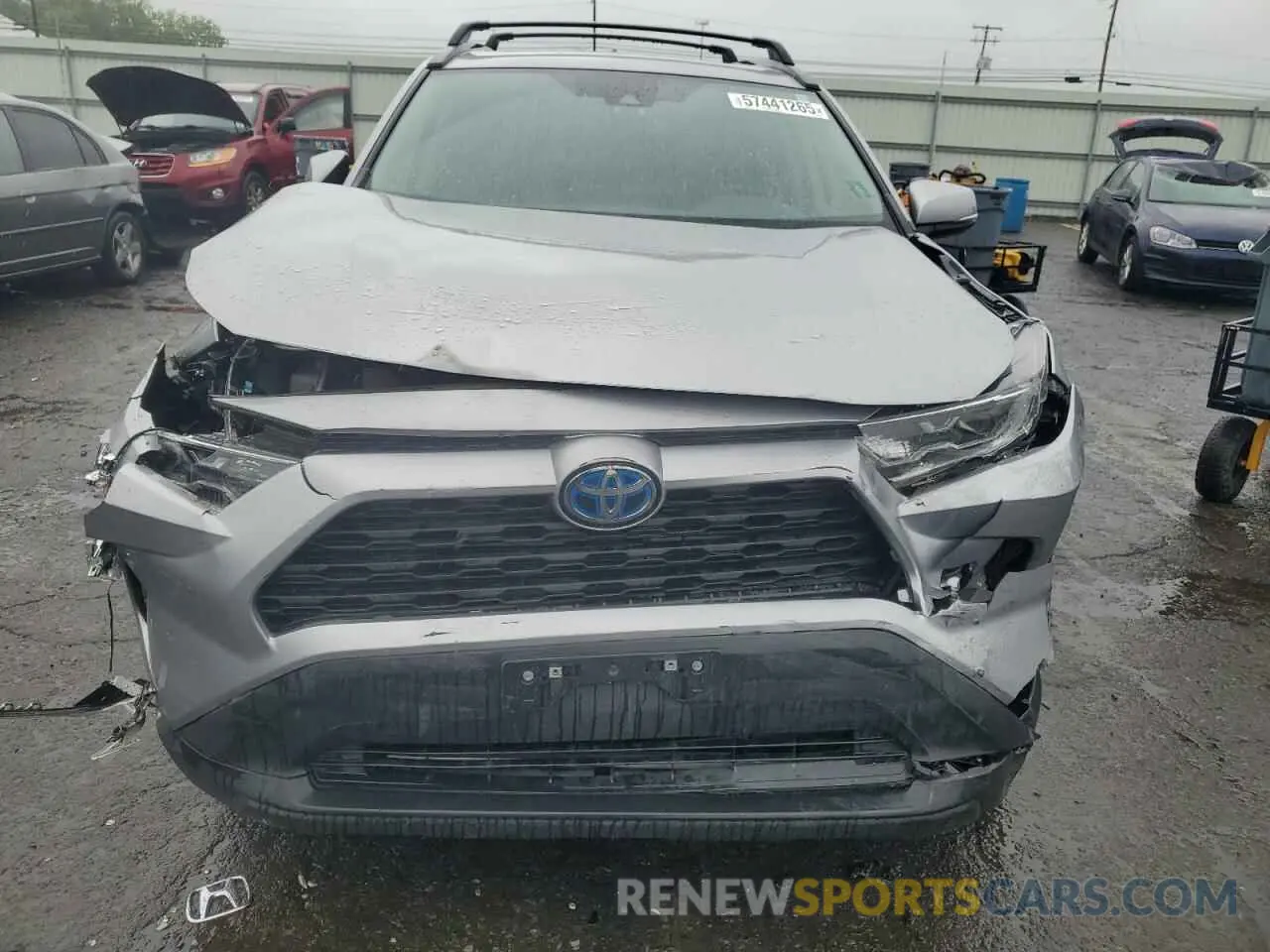 5 Photograph of a damaged car 4T3B6RFV6MU050207 TOYOTA RAV4 2021