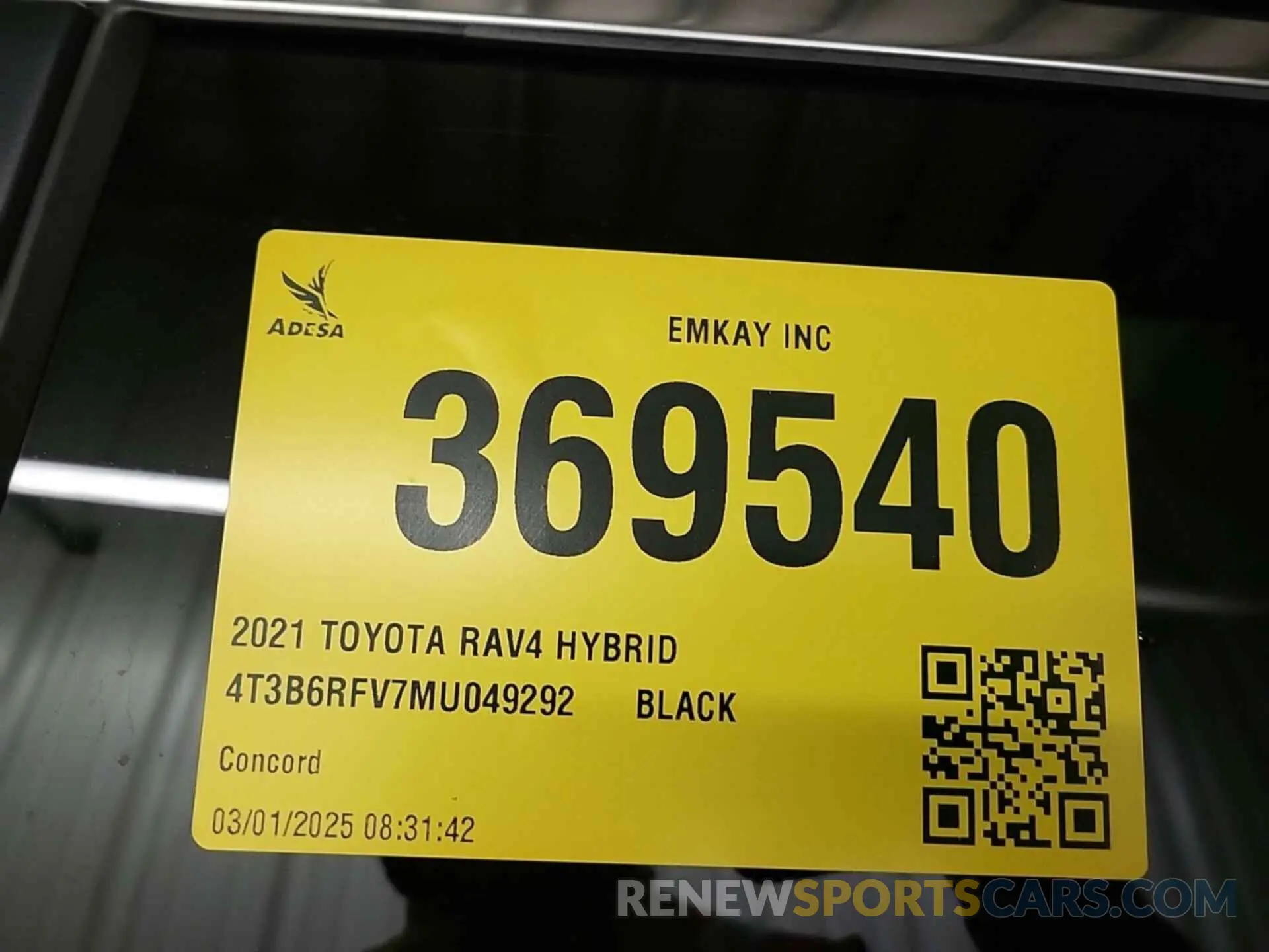 16 Photograph of a damaged car 4T3B6RFV7MU049292 TOYOTA RAV4 2021