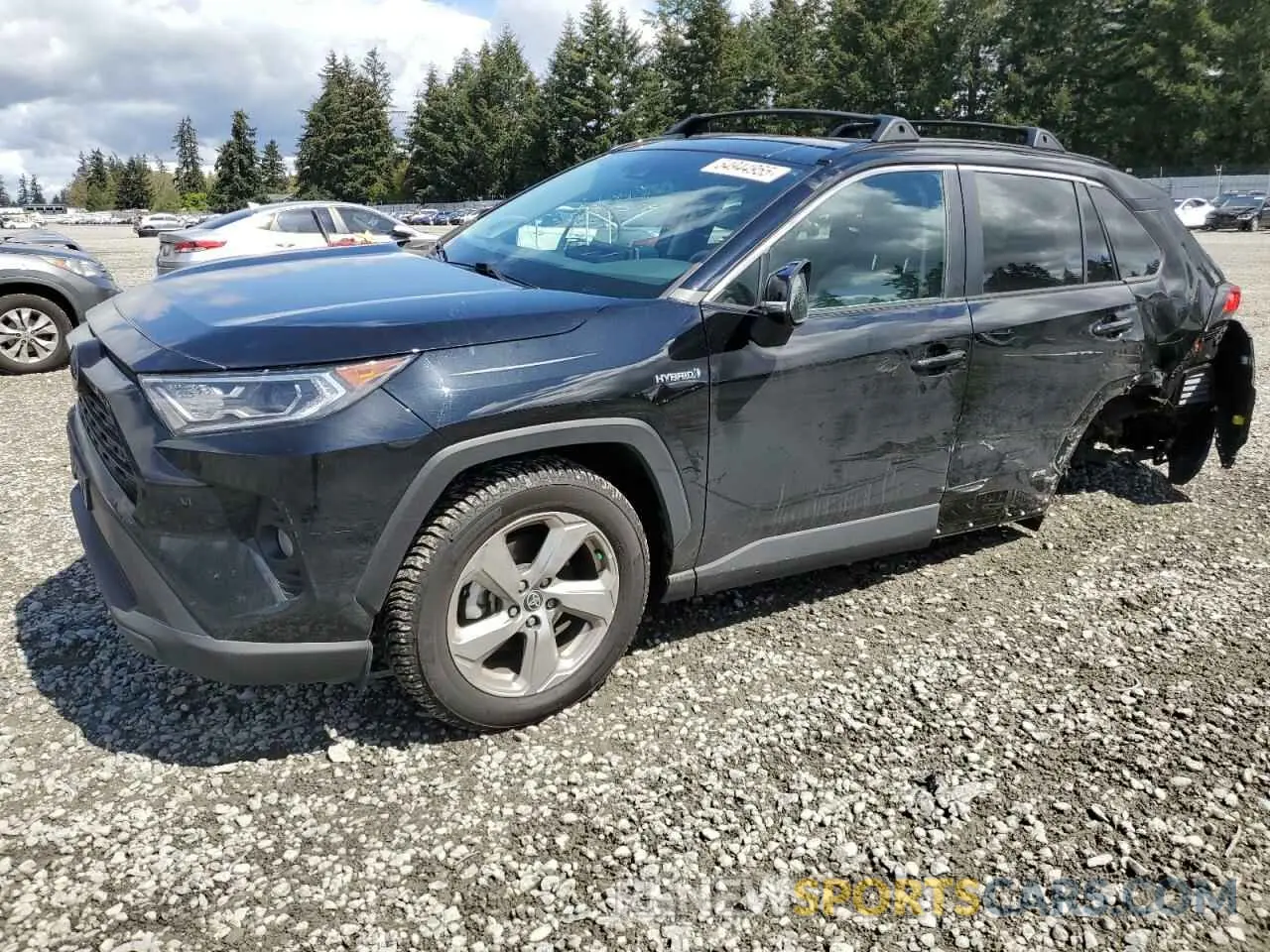 1 Фотография поврежденного автомобиля 4T3B6RFV7MU057117 TOYOTA RAV4 2021
