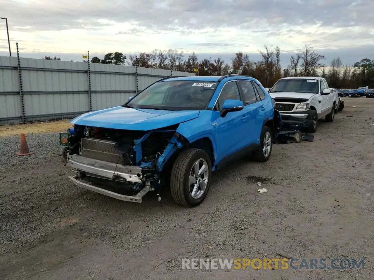 1 Фотография поврежденного автомобиля 4T3B6RFV8MU040942 TOYOTA RAV4 2021