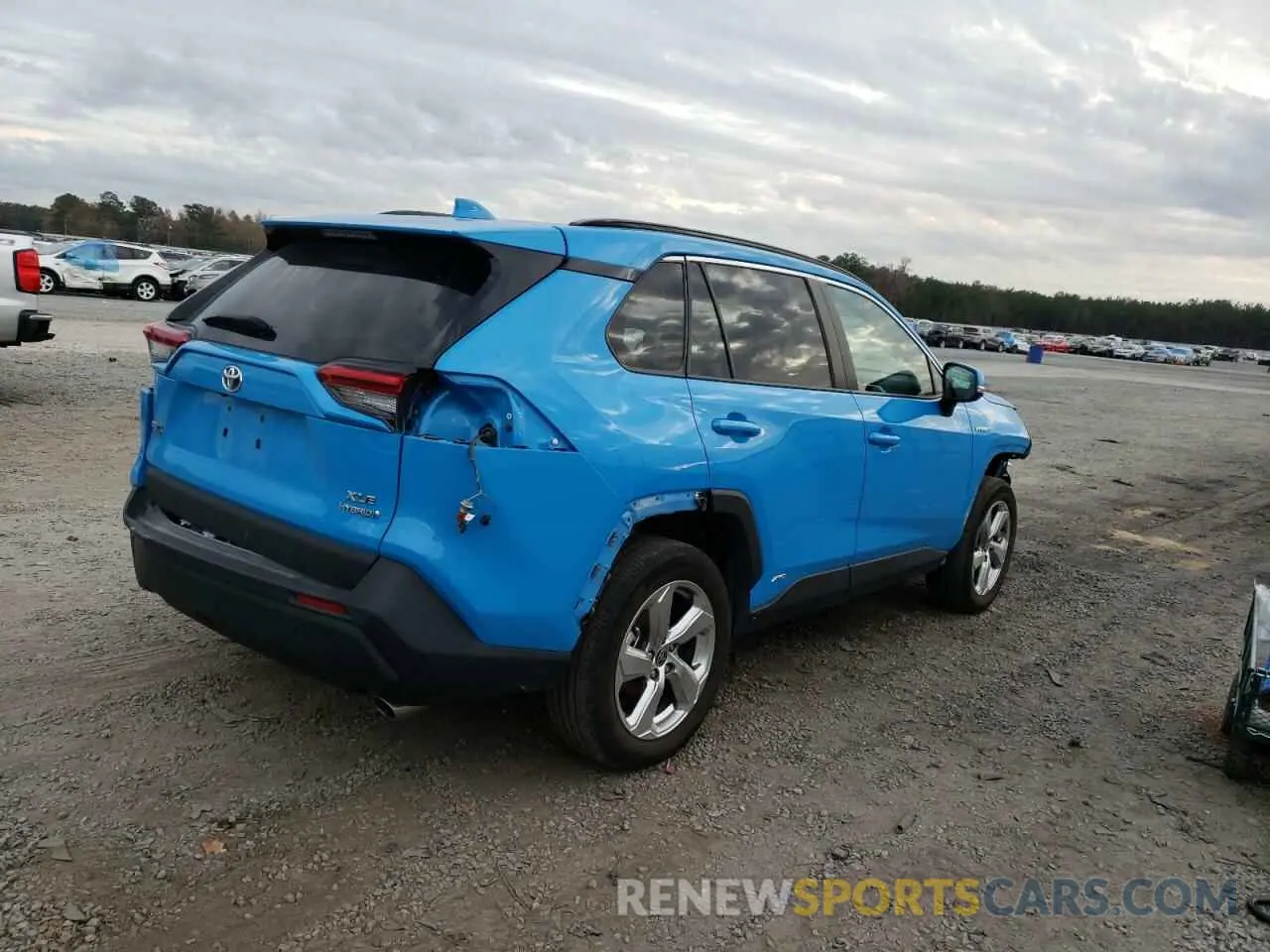 3 Фотография поврежденного автомобиля 4T3B6RFV8MU040942 TOYOTA RAV4 2021
