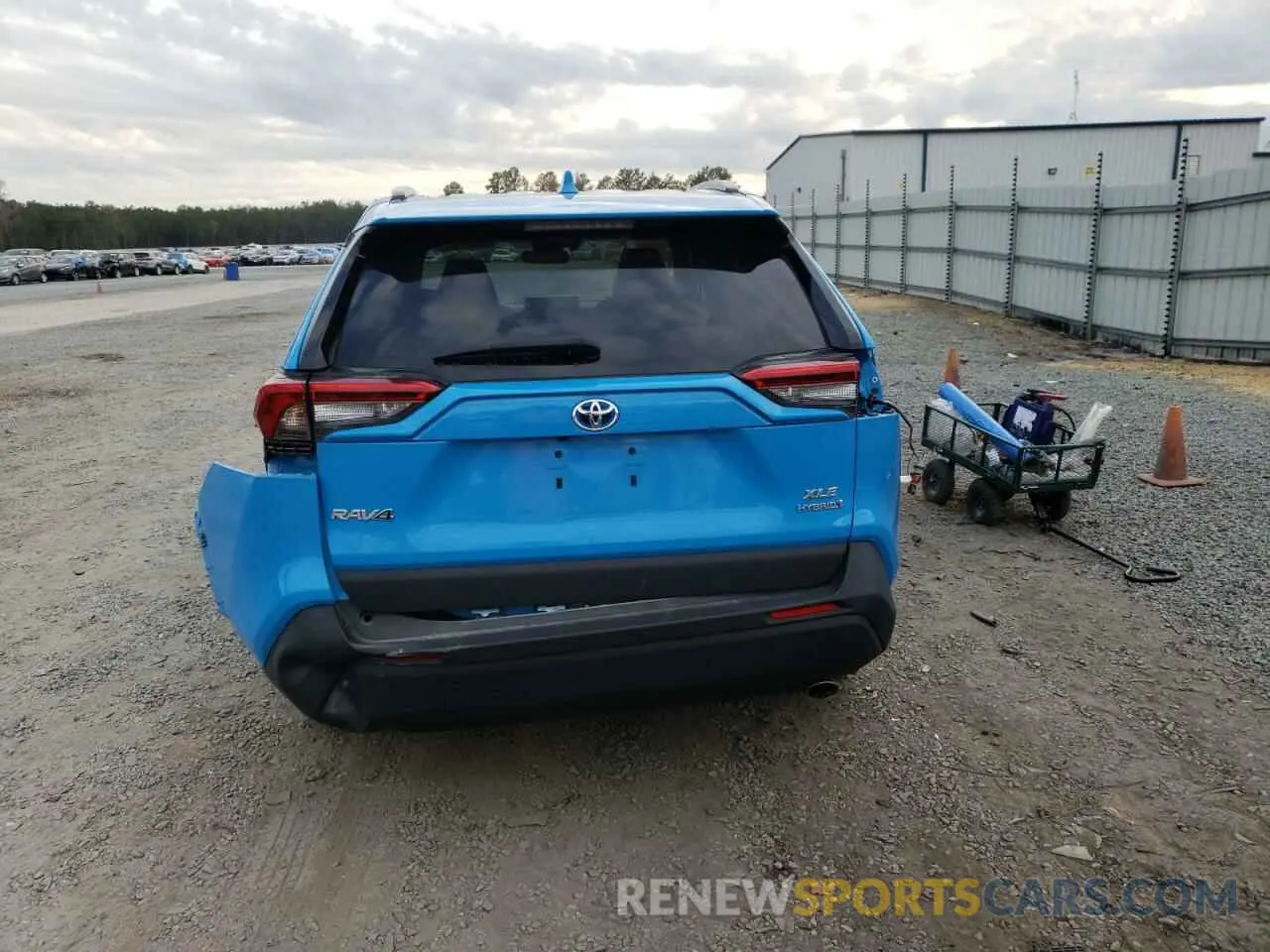 6 Фотография поврежденного автомобиля 4T3B6RFV8MU040942 TOYOTA RAV4 2021