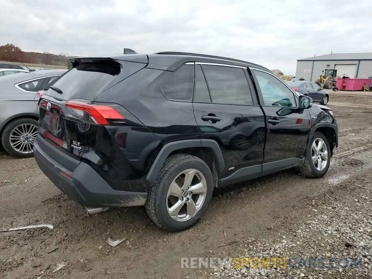 3 Photograph of a damaged car 4T3B6RFV8MU058874 TOYOTA RAV4 2021