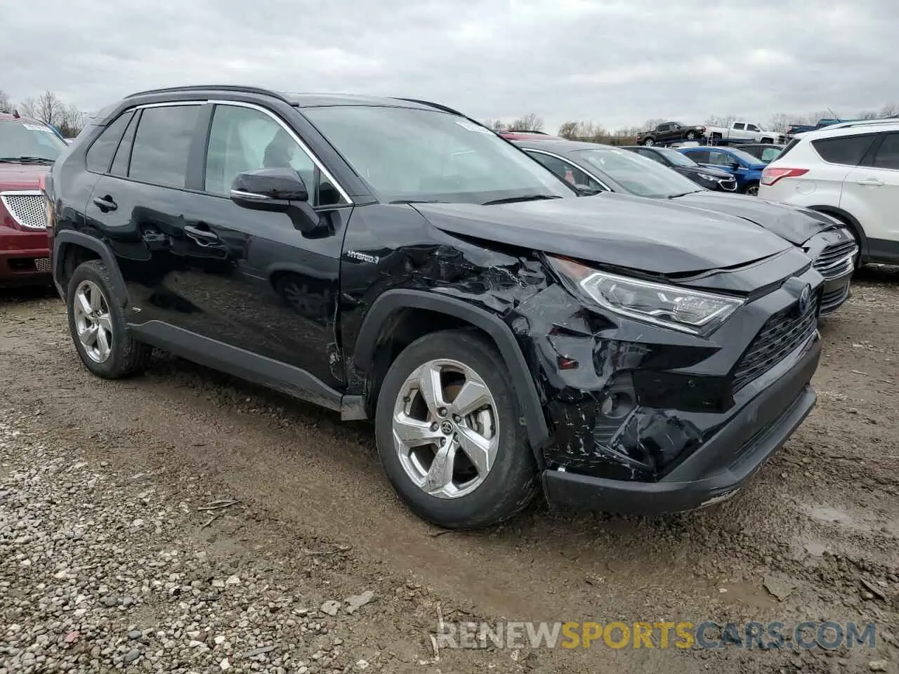 4 Photograph of a damaged car 4T3B6RFV8MU058874 TOYOTA RAV4 2021