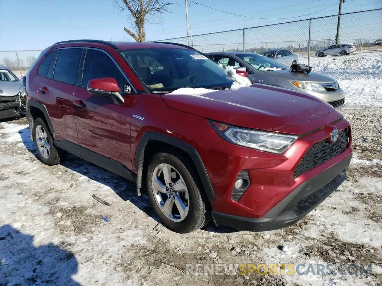 4 Фотография поврежденного автомобиля 4T3B6RFV9MU051867 TOYOTA RAV4 2021