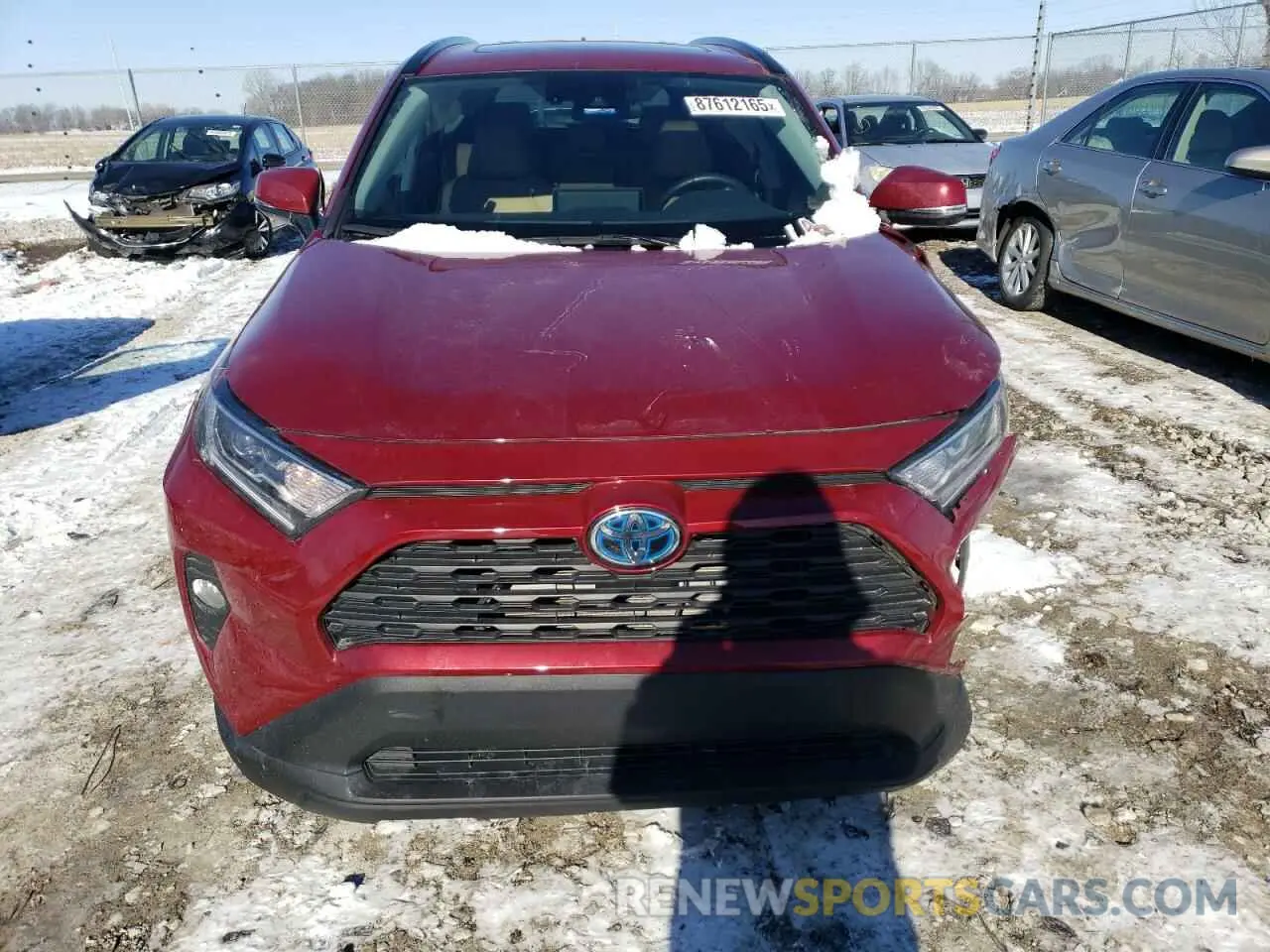 5 Фотография поврежденного автомобиля 4T3B6RFV9MU051867 TOYOTA RAV4 2021