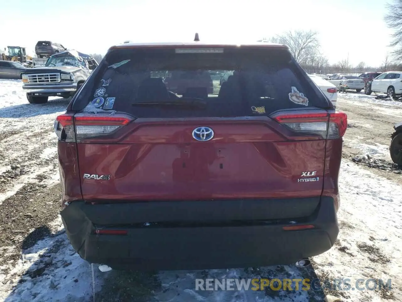 6 Фотография поврежденного автомобиля 4T3B6RFV9MU051867 TOYOTA RAV4 2021
