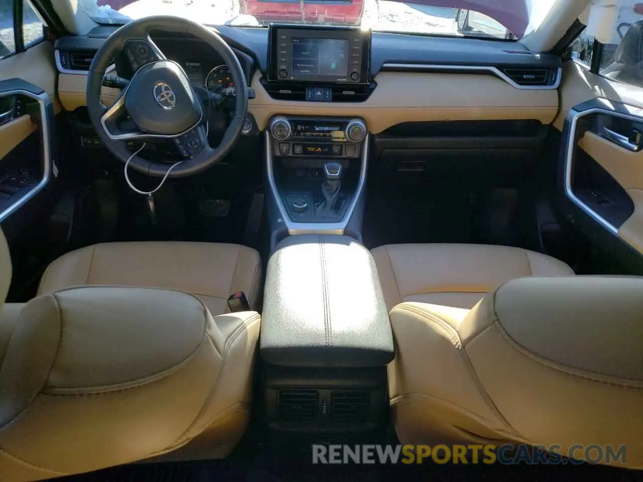 8 Фотография поврежденного автомобиля 4T3B6RFV9MU051867 TOYOTA RAV4 2021