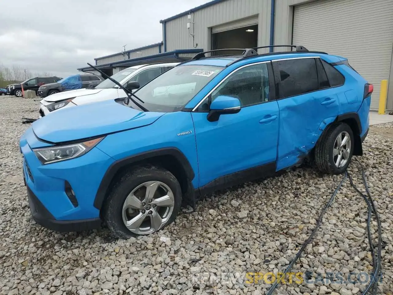 1 Фотография поврежденного автомобиля 4T3B6RFV9MU052971 TOYOTA RAV4 2021