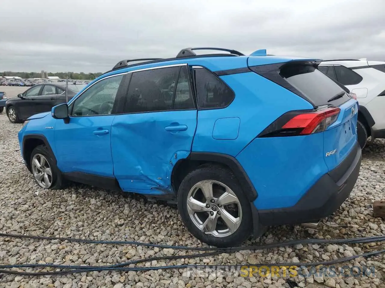 2 Фотография поврежденного автомобиля 4T3B6RFV9MU052971 TOYOTA RAV4 2021