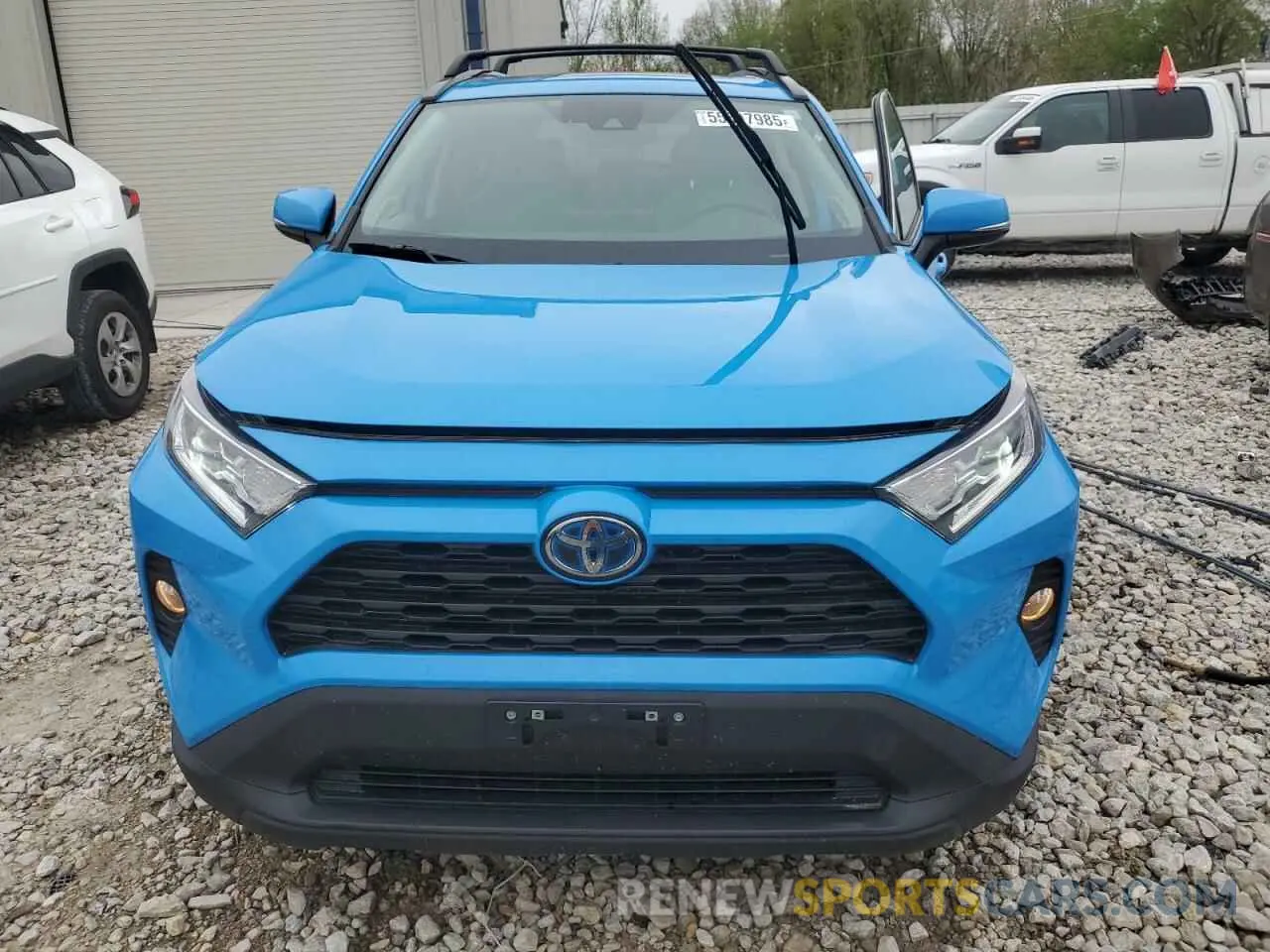 5 Фотография поврежденного автомобиля 4T3B6RFV9MU052971 TOYOTA RAV4 2021