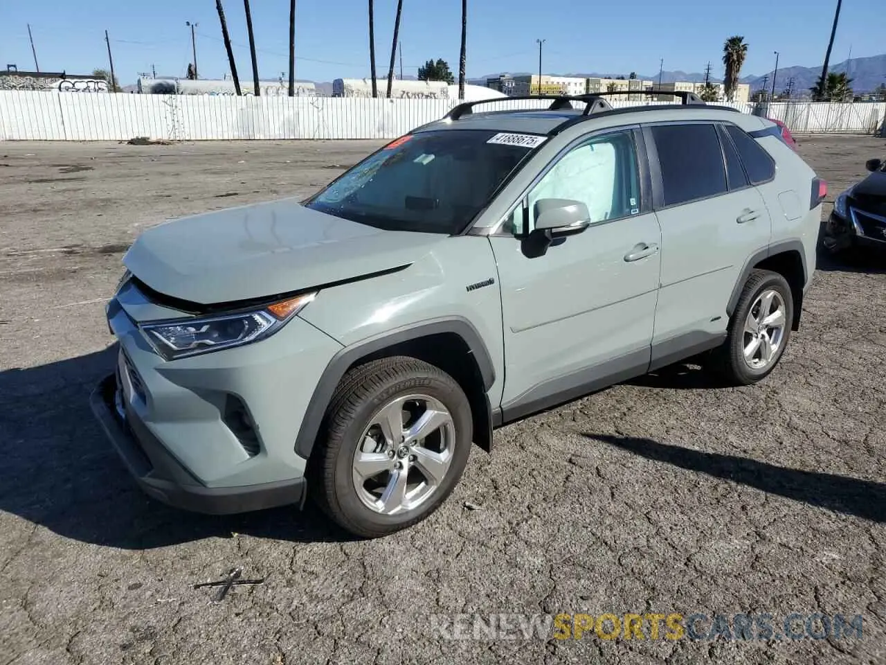 1 Фотография поврежденного автомобиля 4T3B6RFVXMU008588 TOYOTA RAV4 2021