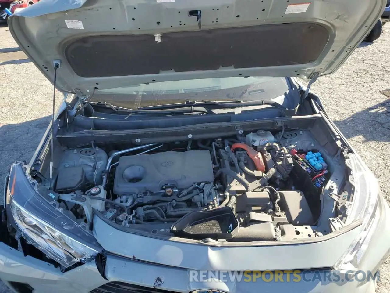 12 Фотография поврежденного автомобиля 4T3B6RFVXMU008588 TOYOTA RAV4 2021
