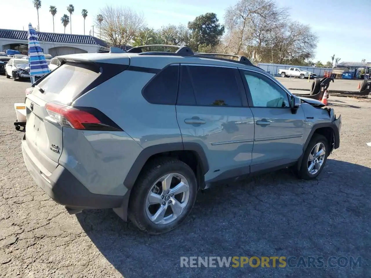 3 Фотография поврежденного автомобиля 4T3B6RFVXMU008588 TOYOTA RAV4 2021