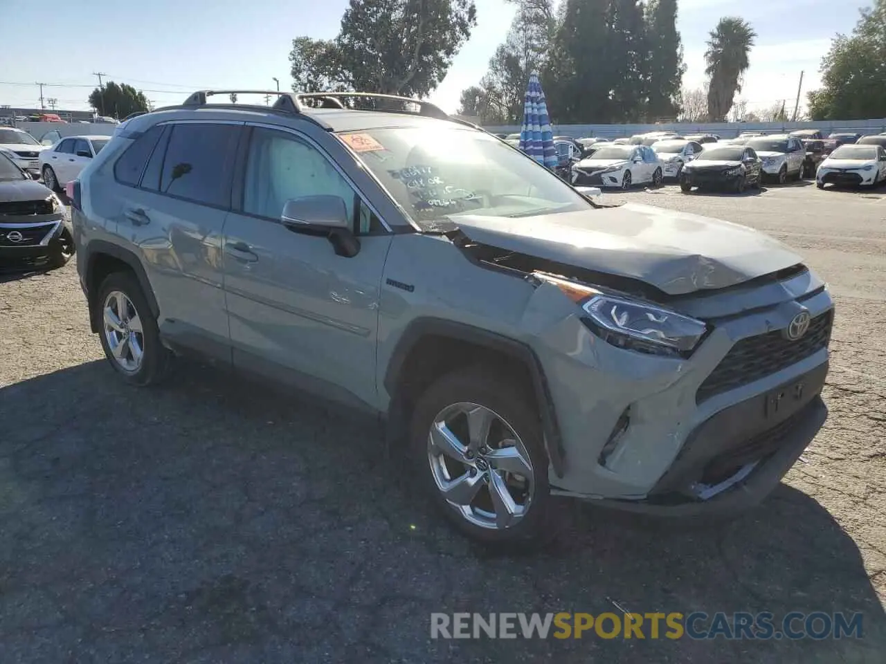 4 Фотография поврежденного автомобиля 4T3B6RFVXMU008588 TOYOTA RAV4 2021