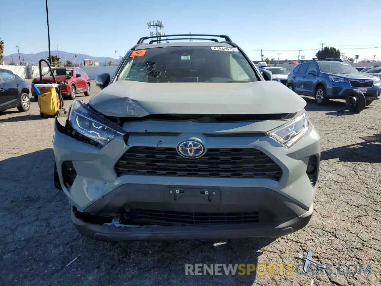 5 Фотография поврежденного автомобиля 4T3B6RFVXMU008588 TOYOTA RAV4 2021