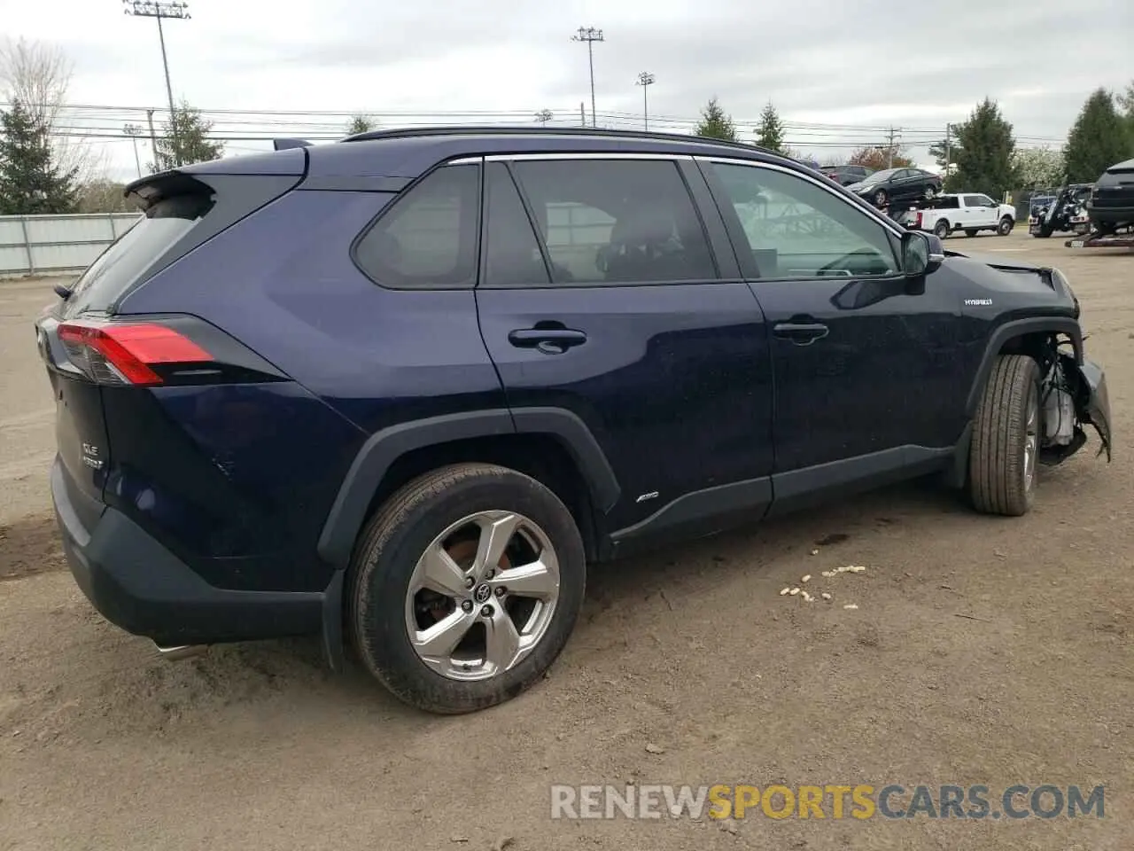 3 Фотография поврежденного автомобиля 4T3B6RFVXMU010390 TOYOTA RAV4 2021