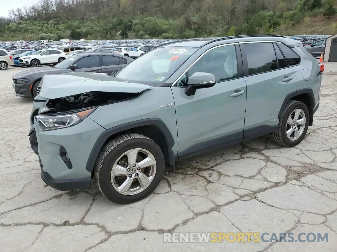 1 Фотография поврежденного автомобиля 4T3B6RFVXMU031711 TOYOTA RAV4 2021
