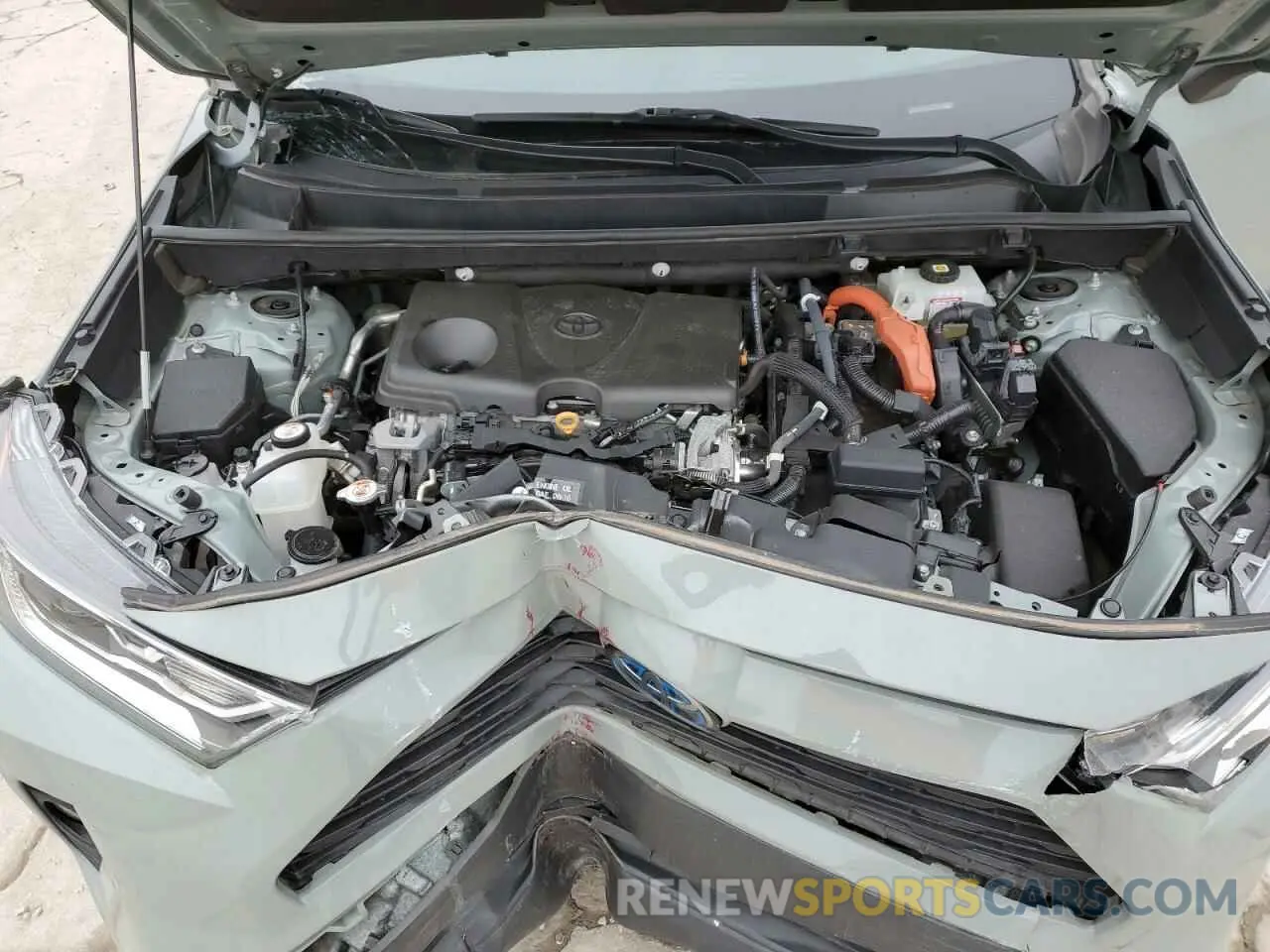 13 Фотография поврежденного автомобиля 4T3B6RFVXMU031711 TOYOTA RAV4 2021