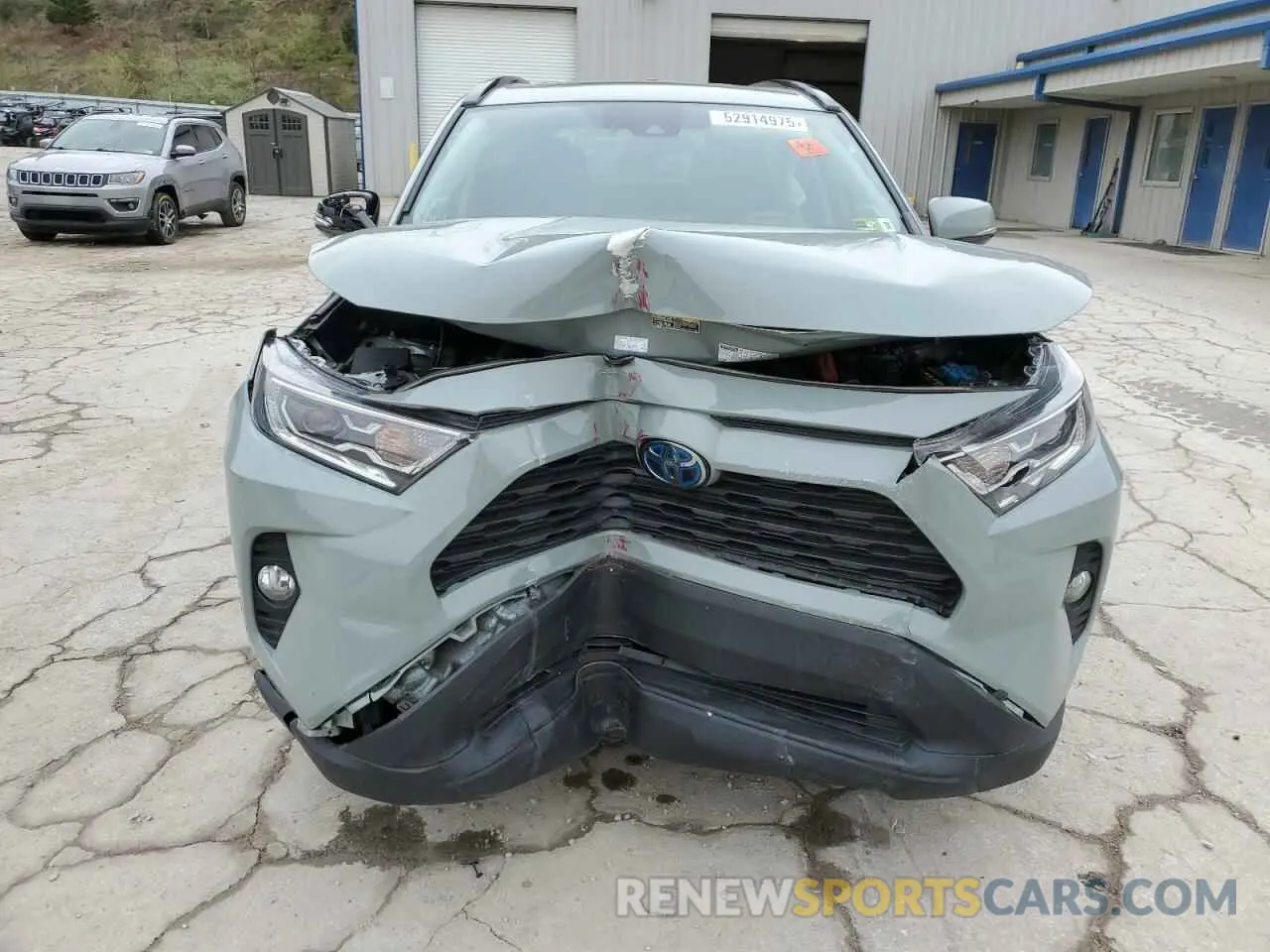 5 Фотография поврежденного автомобиля 4T3B6RFVXMU031711 TOYOTA RAV4 2021