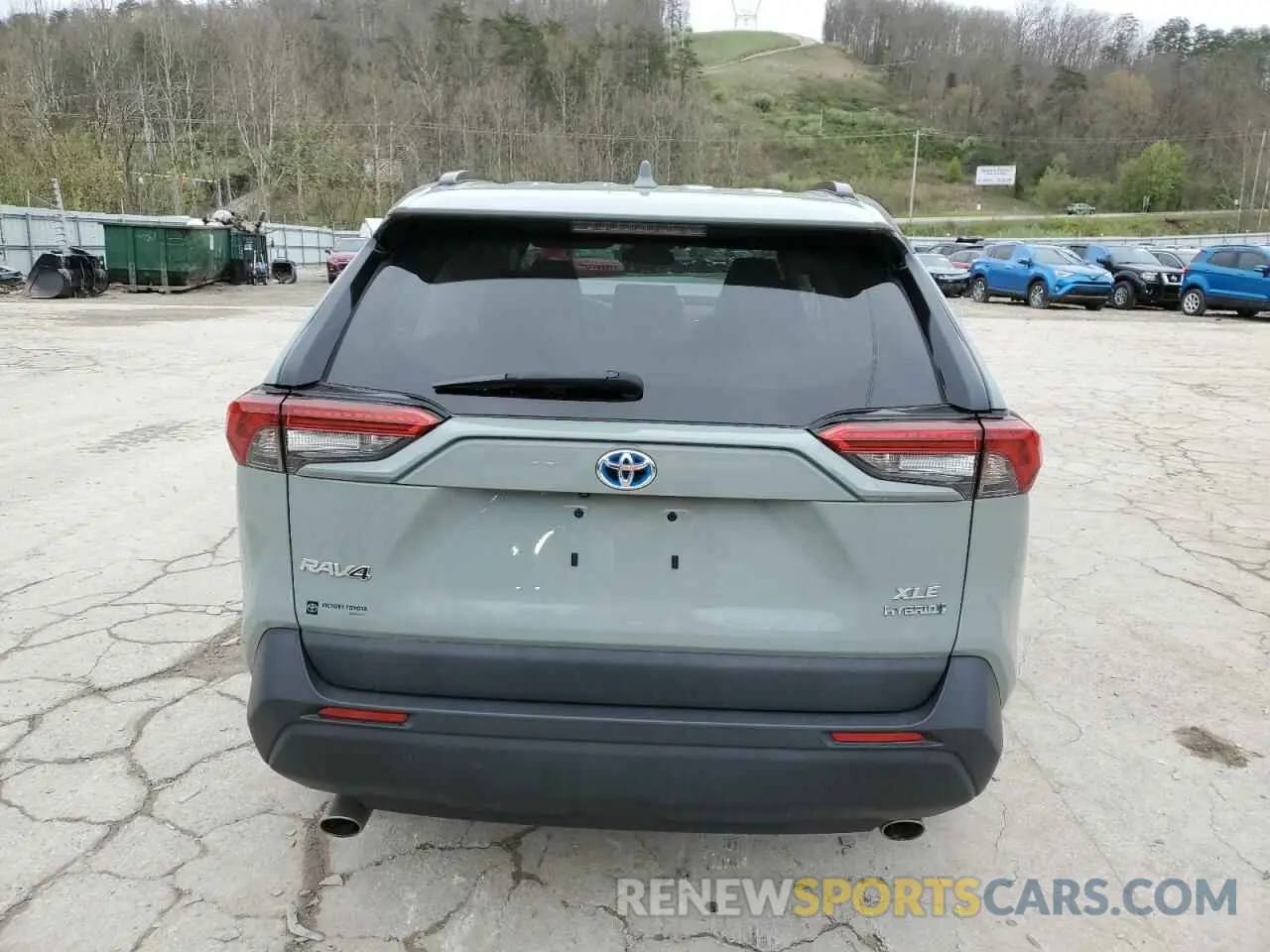 6 Фотография поврежденного автомобиля 4T3B6RFVXMU031711 TOYOTA RAV4 2021