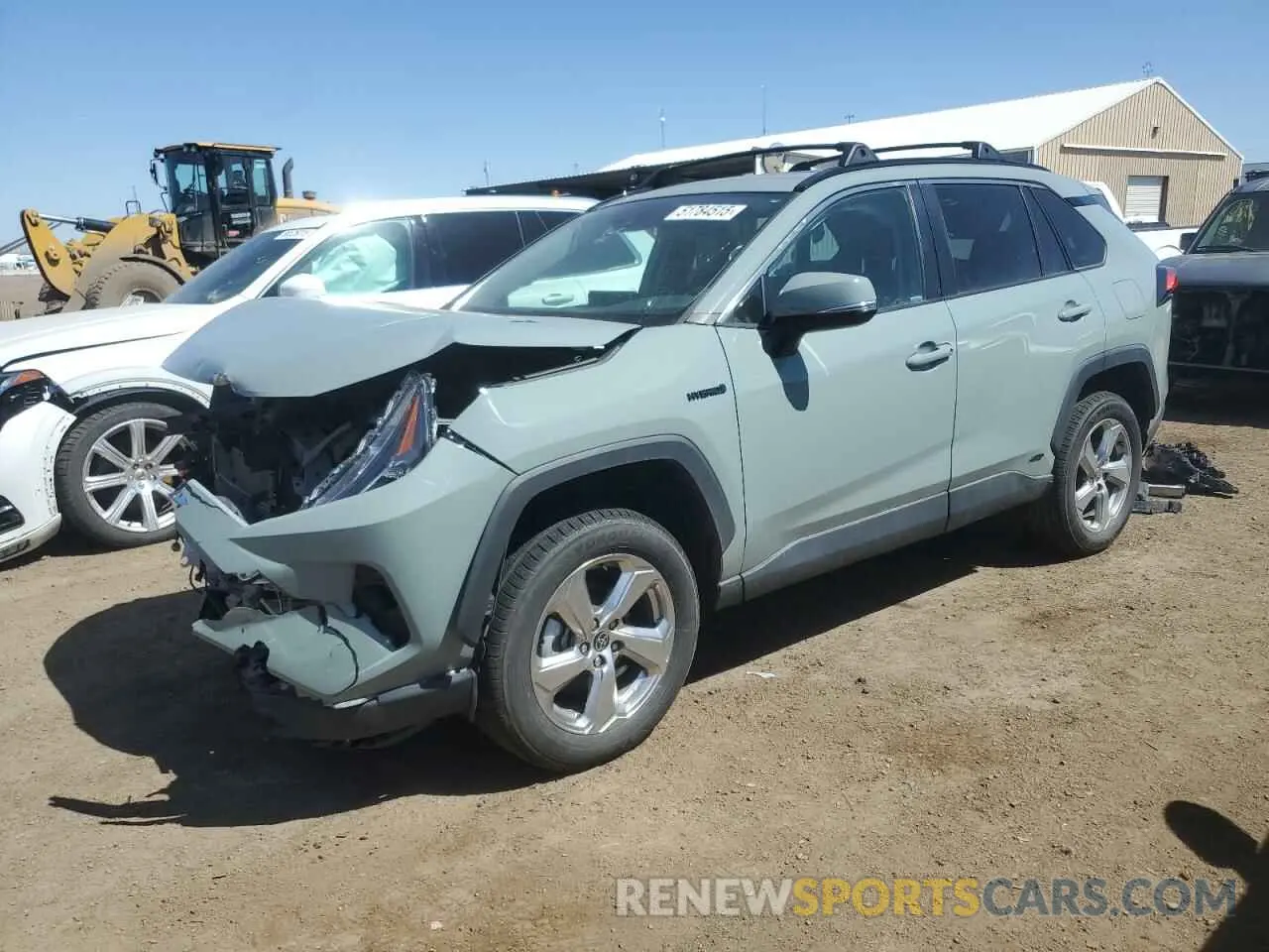 1 Photograph of a damaged car 4T3B6RFVXMU032633 TOYOTA RAV4 2021
