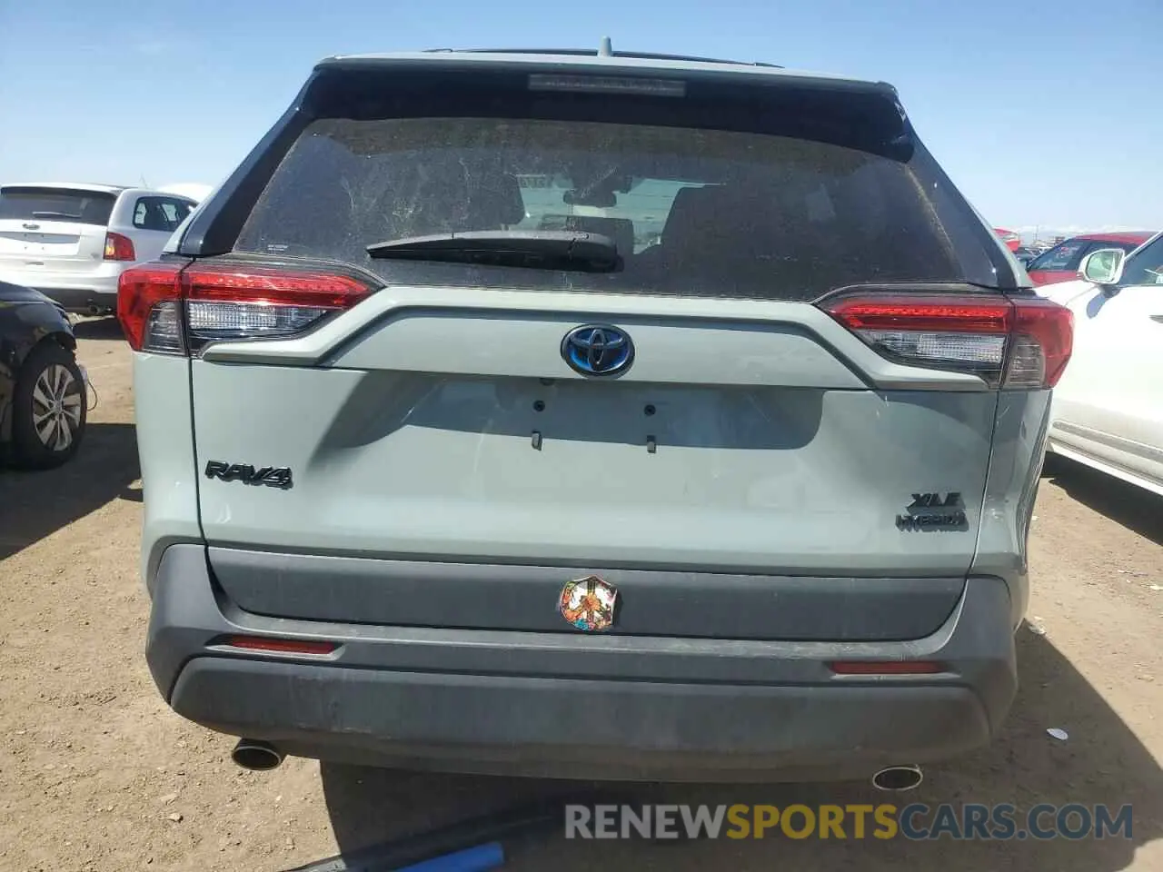 6 Photograph of a damaged car 4T3B6RFVXMU032633 TOYOTA RAV4 2021