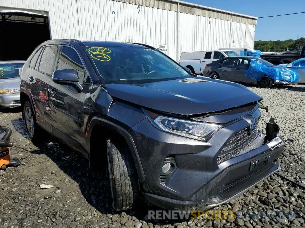 1 Фотография поврежденного автомобиля 4T3D6RFV2MU019786 TOYOTA RAV4 2021